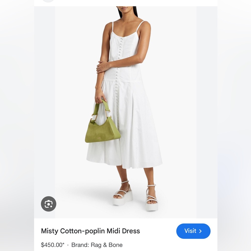 RAG & BONE
Misty cotton-poplin midi dress